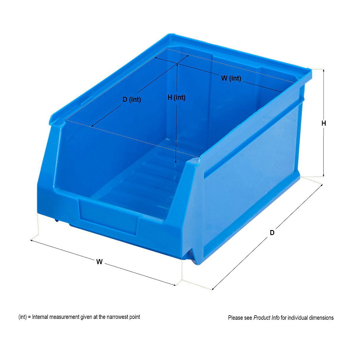BiGDUG Plastic Parts Bins - Bulk Buy Deals (Product illustration 8)-7