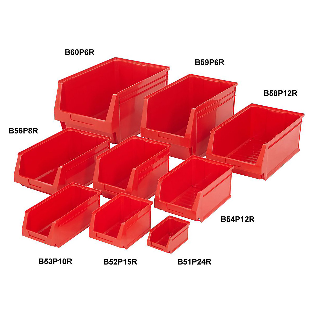 BiGDUG Plastic Parts Bins - Bulk Buy Deals (Product illustration 5)-4