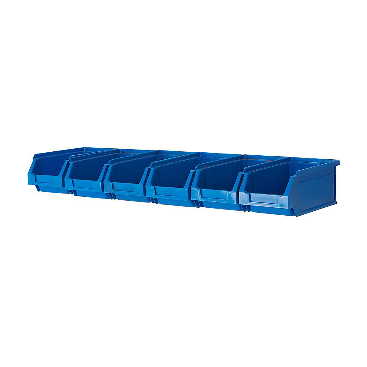 BiGDUG Wall Mounted Plastic Parts Bin Rail Kits