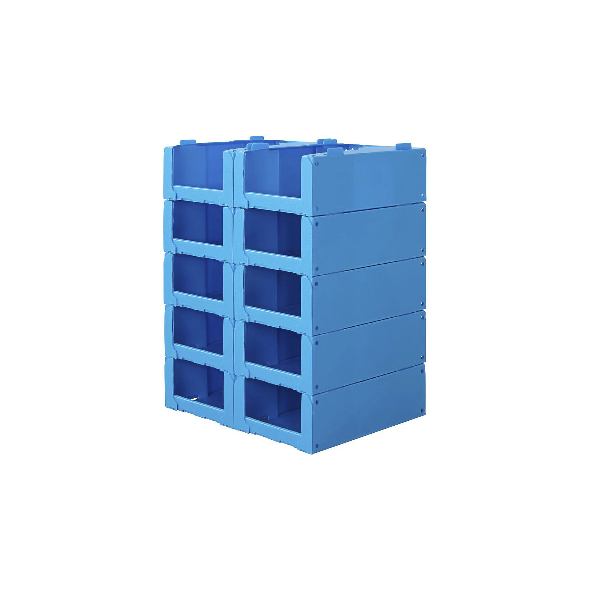 Euro Box Pick Racking Correx® Euro Stacking Pick Bins | Storage Boxes & Containers | BiGDUG