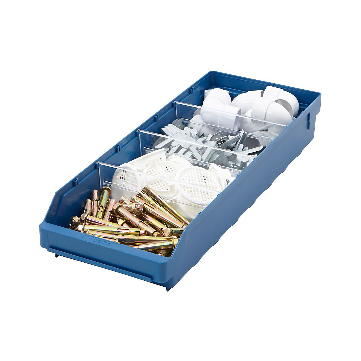 Drop Front Shelf Bins