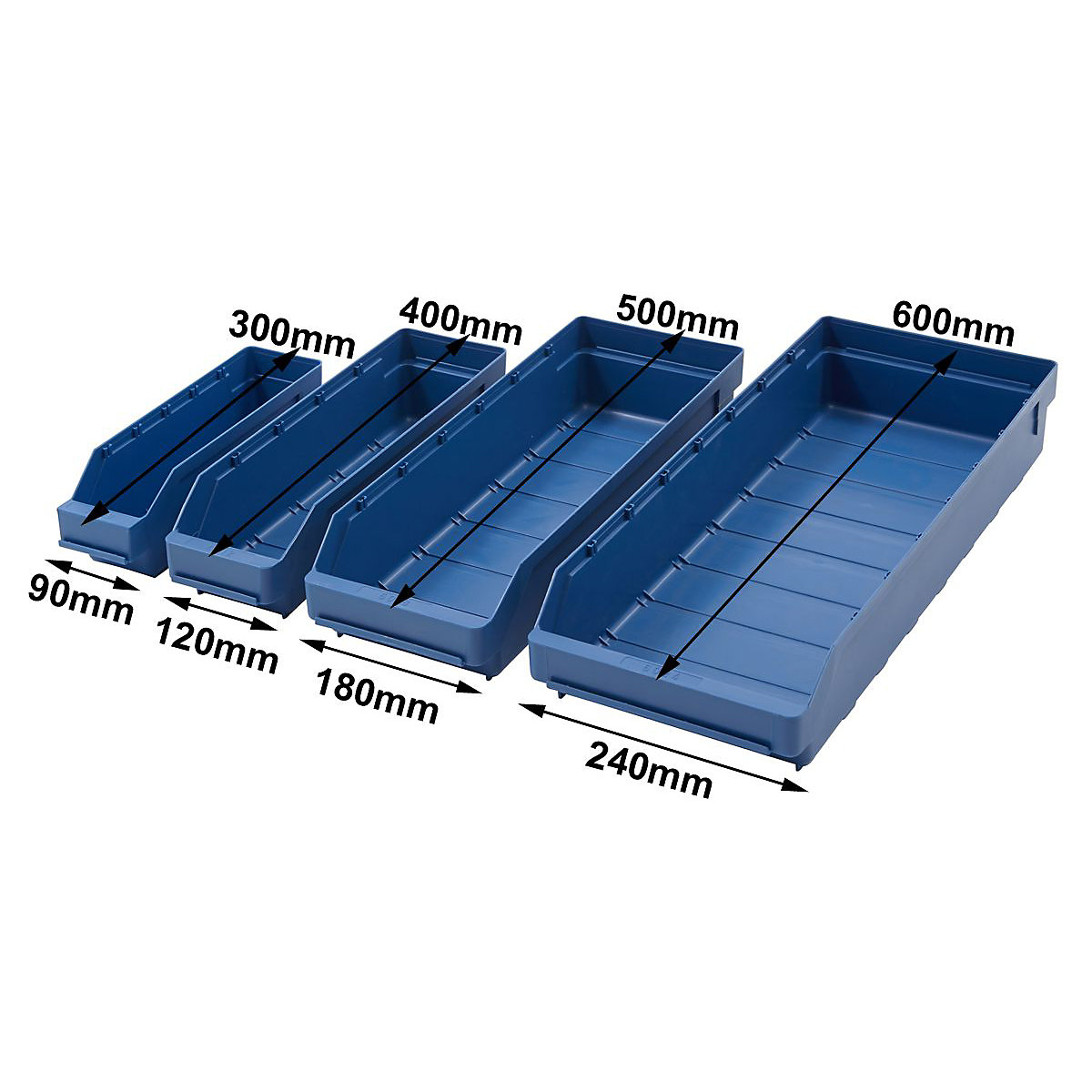 Drop Front Shelf Bins (Product illustration 3)-2