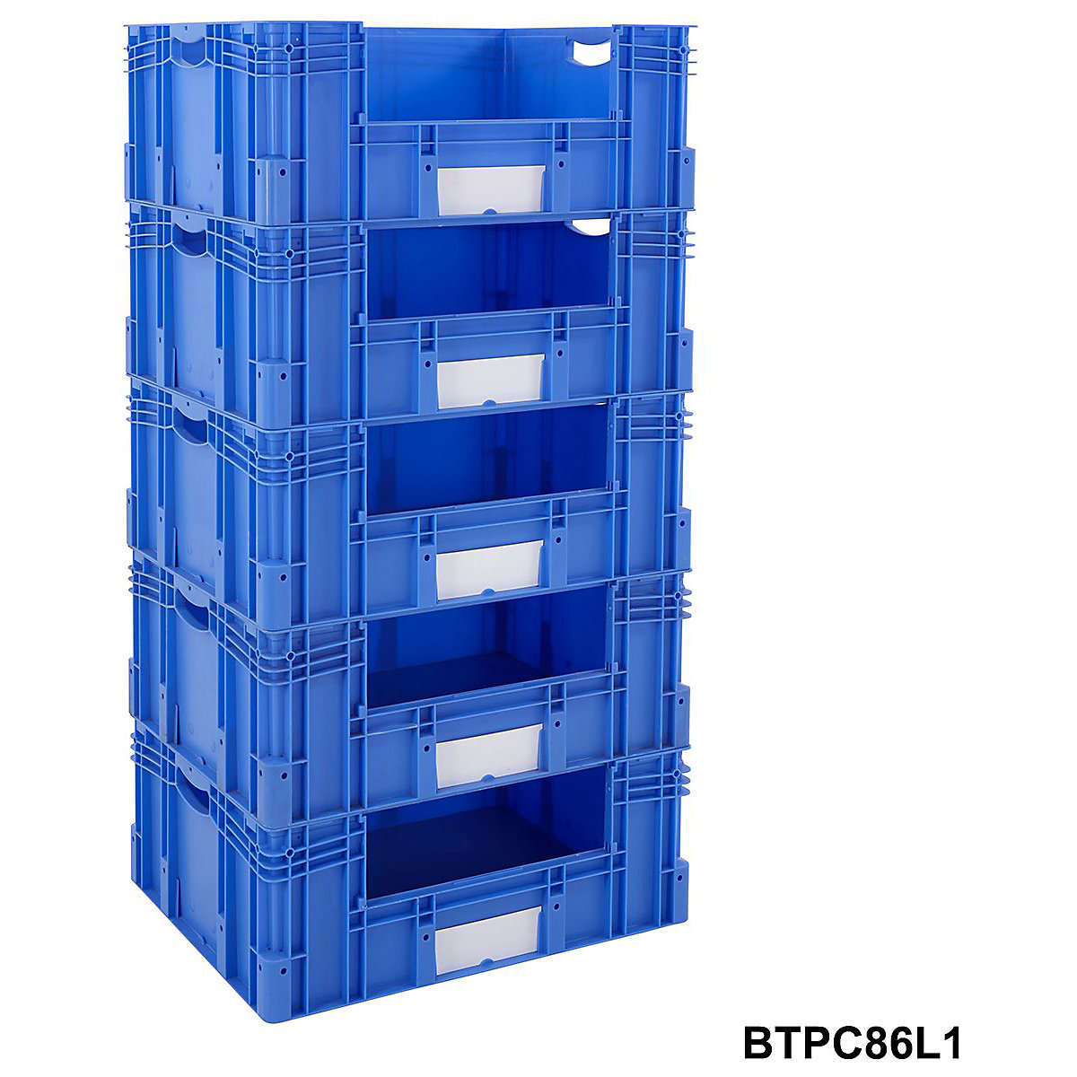 Euro Stacking Pick Bin Columns With Side Opening 600mm Depth (Product illustration 4)-3