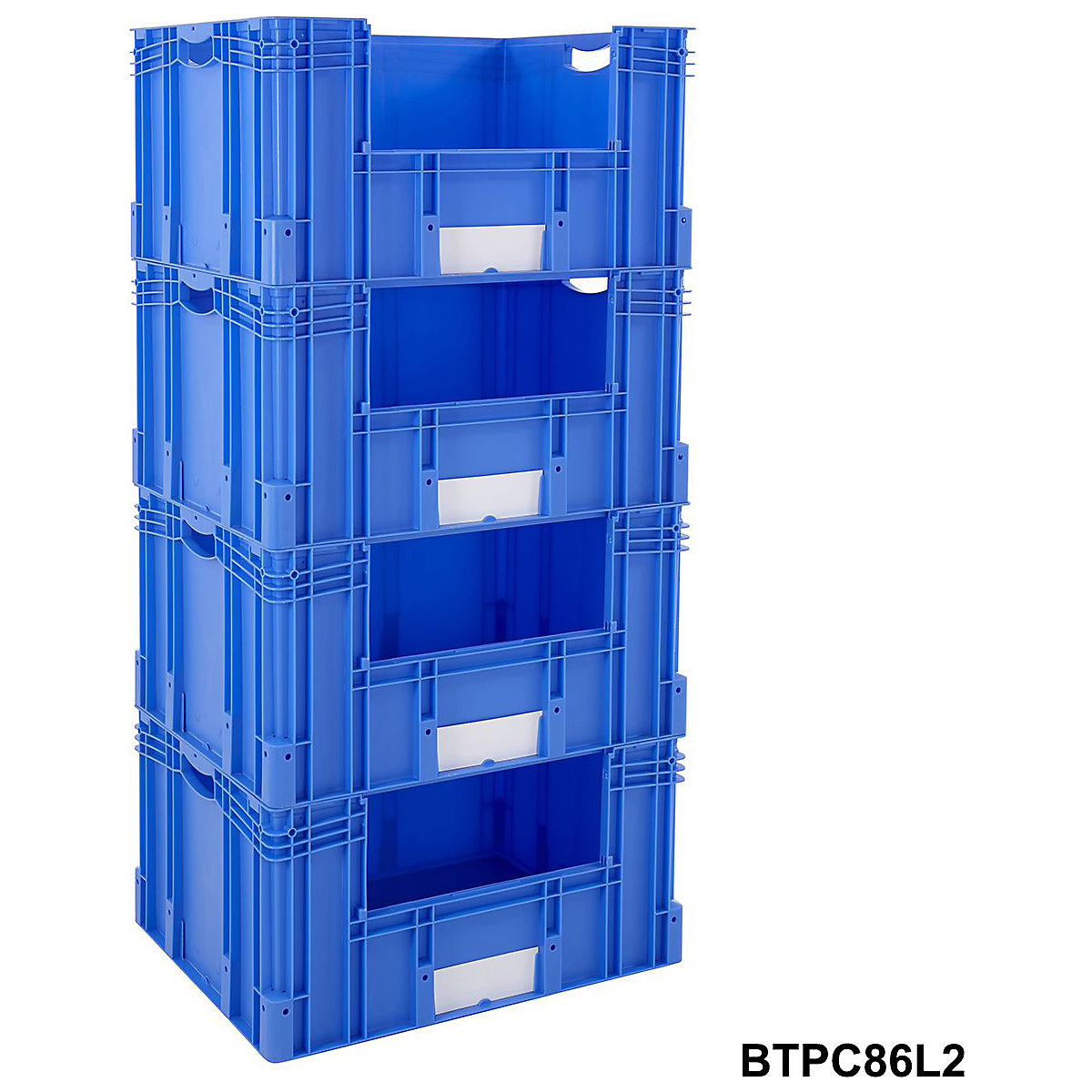 Euro Stacking Pick Bin Columns With Side Opening 600mm Depth (Product illustration 5)-4