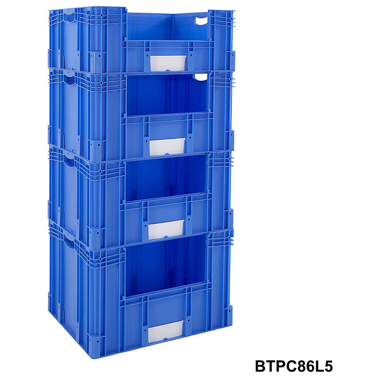 Euro Stacking Pick Bin Columns With Side Opening 600mm Depth (Product illustration 8)-7