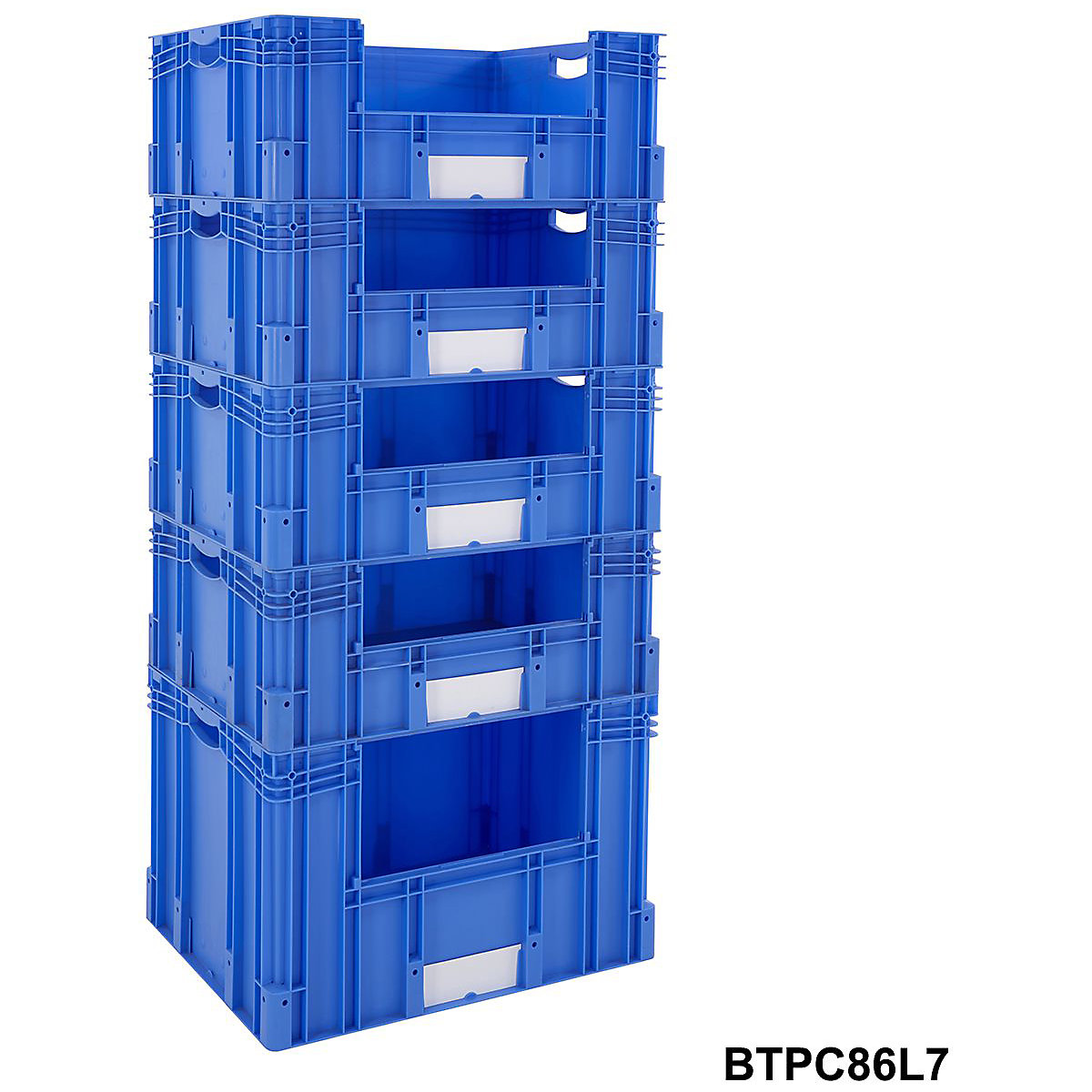 Euro Stacking Pick Bin Columns With Side Opening 600mm Depth (Product illustration 10)-9