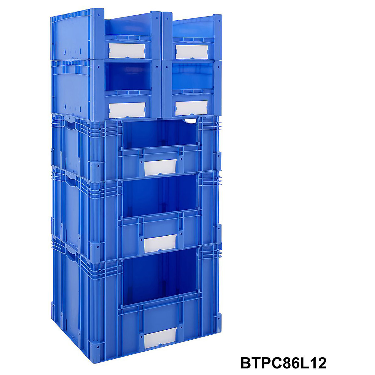 Euro Stacking Pick Bin Columns With Side Opening 600mm Depth (Product illustration 15)-14