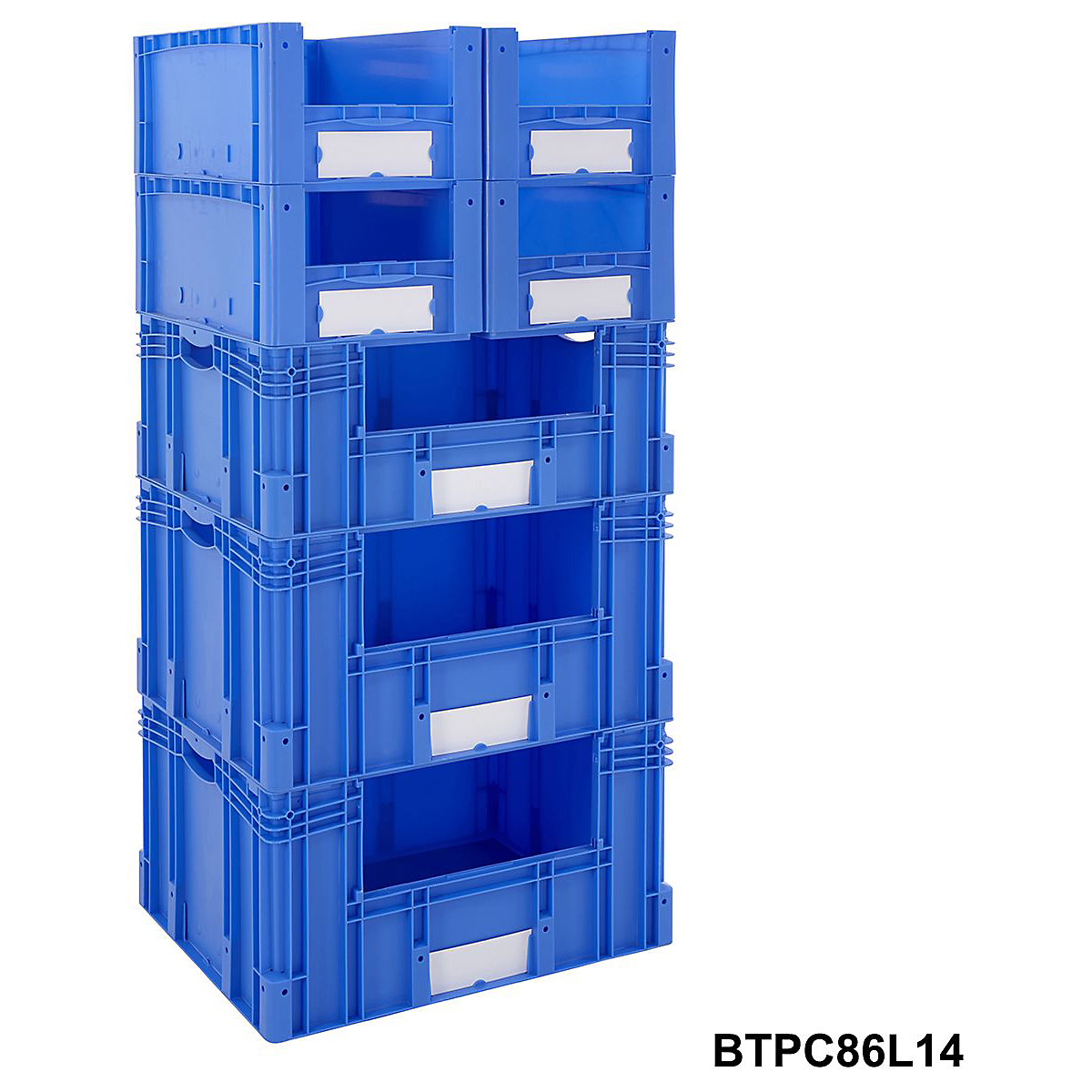 Euro Stacking Pick Bin Columns With Side Opening 600mm Depth (Product illustration 17)-16