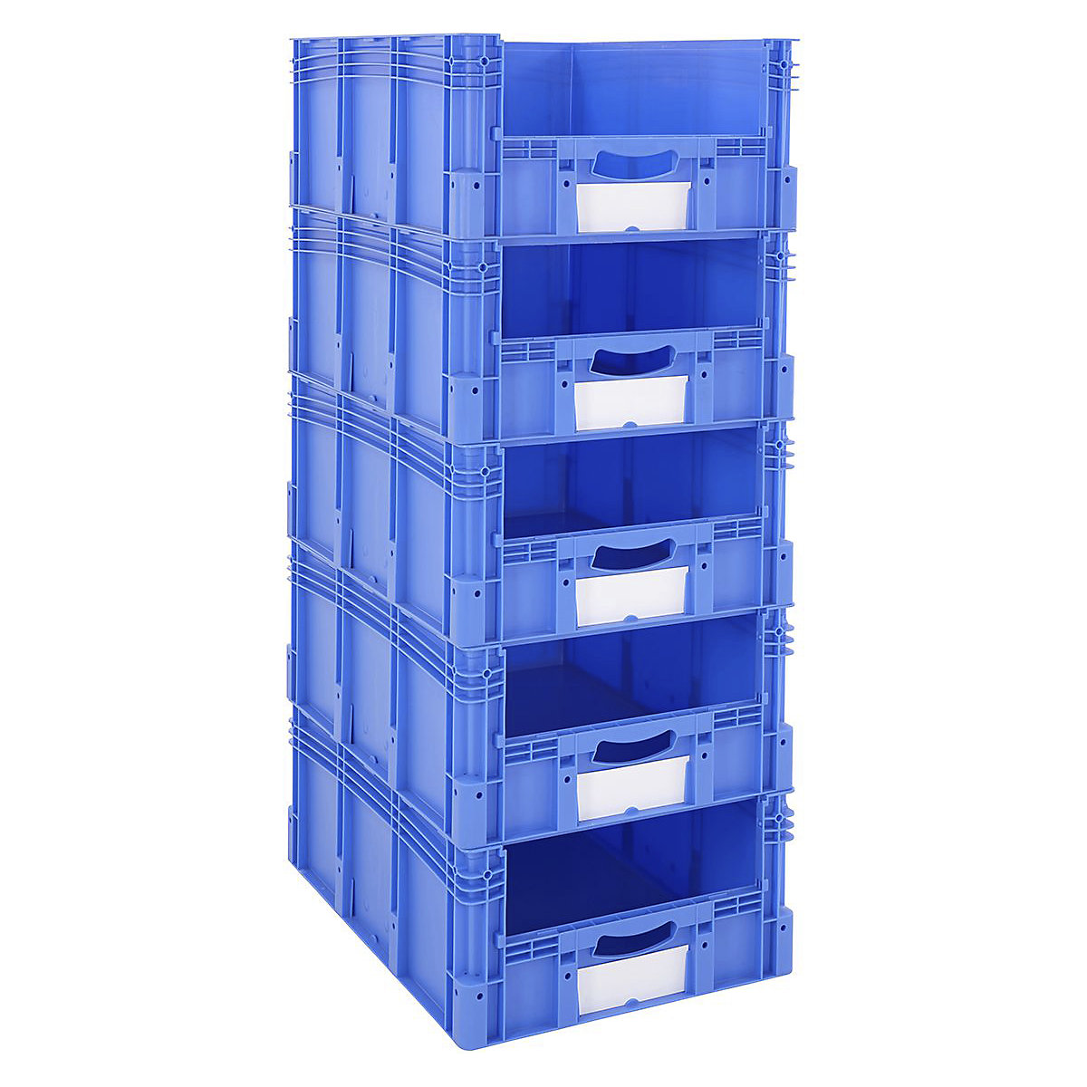 Euro Stacking Pick Container Columns 800mm Depth