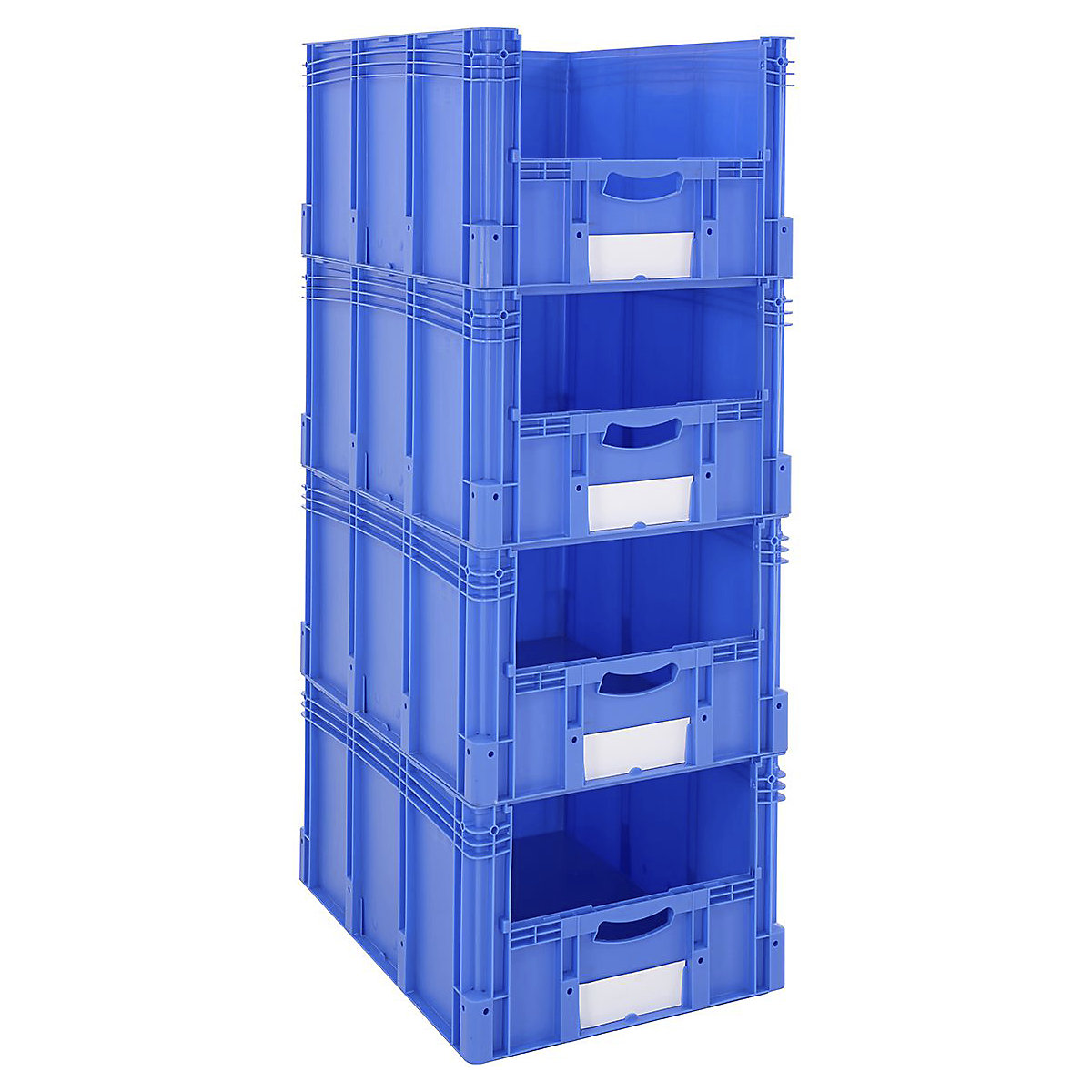 Euro Stacking Pick Container Columns 800mm Depth