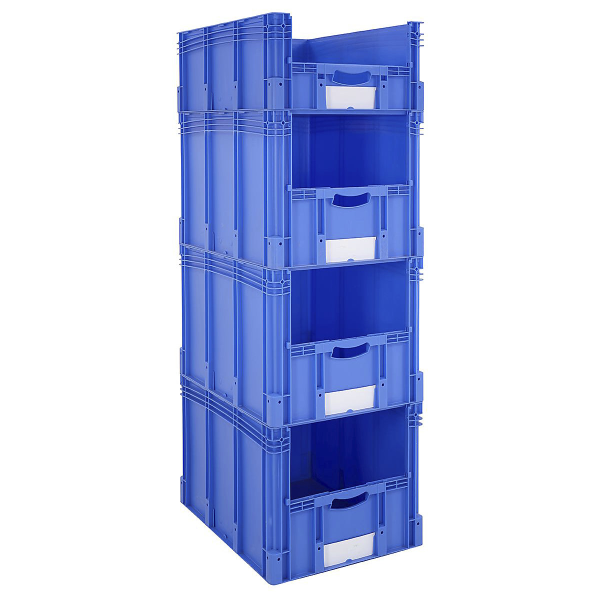 Euro Stacking Pick Container Columns 800mm Depth