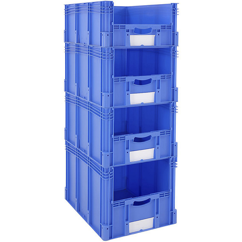 Container Pick Point Euro Stacking Pick Container Columns 800mm Depth | BiGDUG
