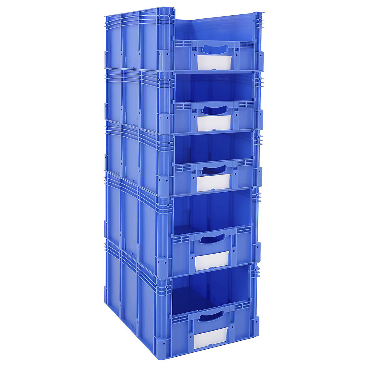 Euro Stacking Pick Container Columns 800mm Depth
