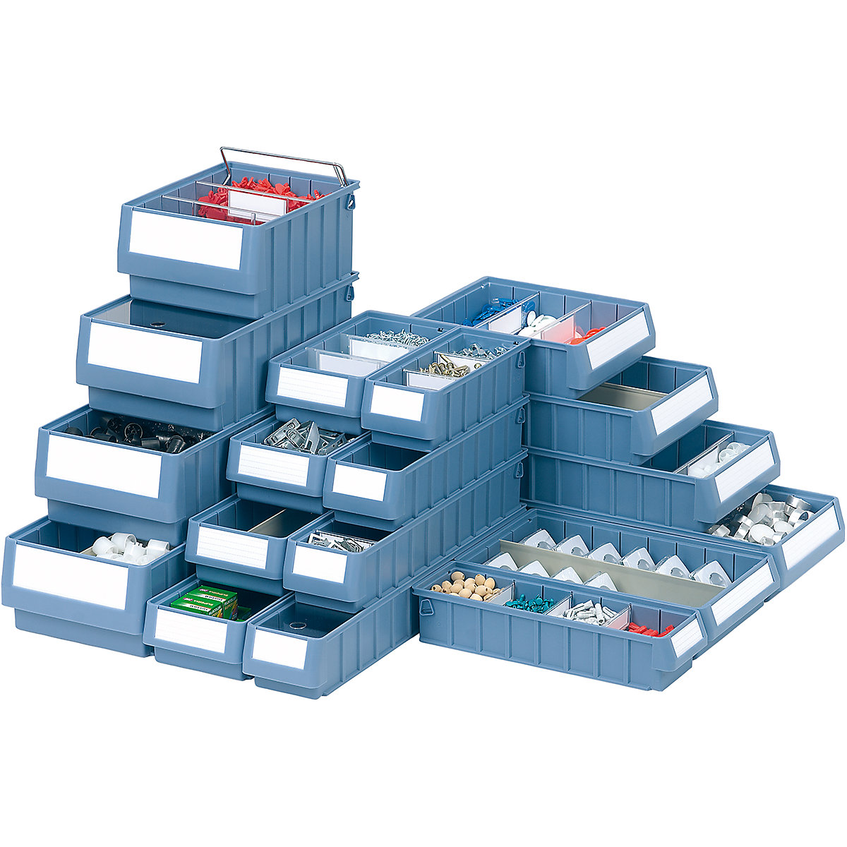Plastic Parts Shelf Bins