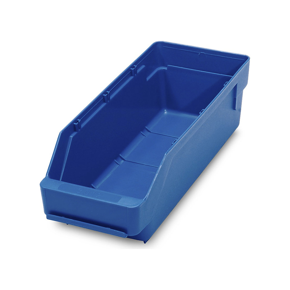 Topstore Drop Front Shelf Bins, Topstore Drop Front Shelf Bins, Topstore® Drop Front Shelf Bin | 95h x 120w x 300d mm | Pack of 30 | Blue-12