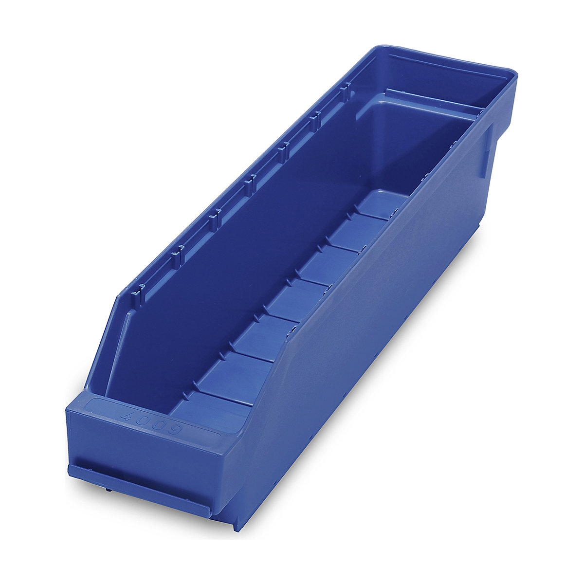 Topstore Drop Front Shelf Bins, Topstore Drop Front Shelf Bins, Topstore® Drop Front Shelf Bin | 95h x 90w x 400d mm | Pack of 40 | Blue-23