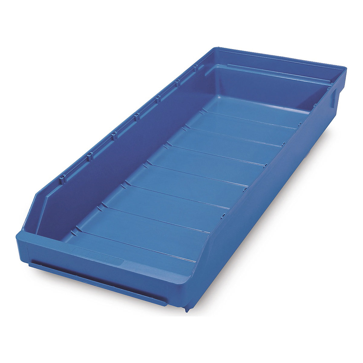 Topstore Drop Front Shelf Bins, Topstore Drop Front Shelf Bins, Topstore® Drop Front Shelf Bin | 95h x 240w x 600d mm | Pack of 15 | Blue-8