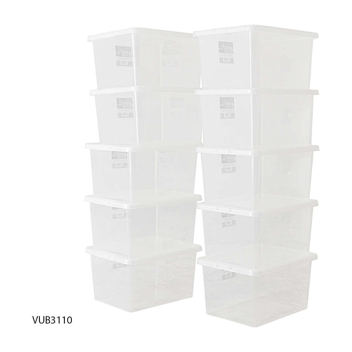 Value Plastic Storage Box Mega Deal (Product illustration 3)-2