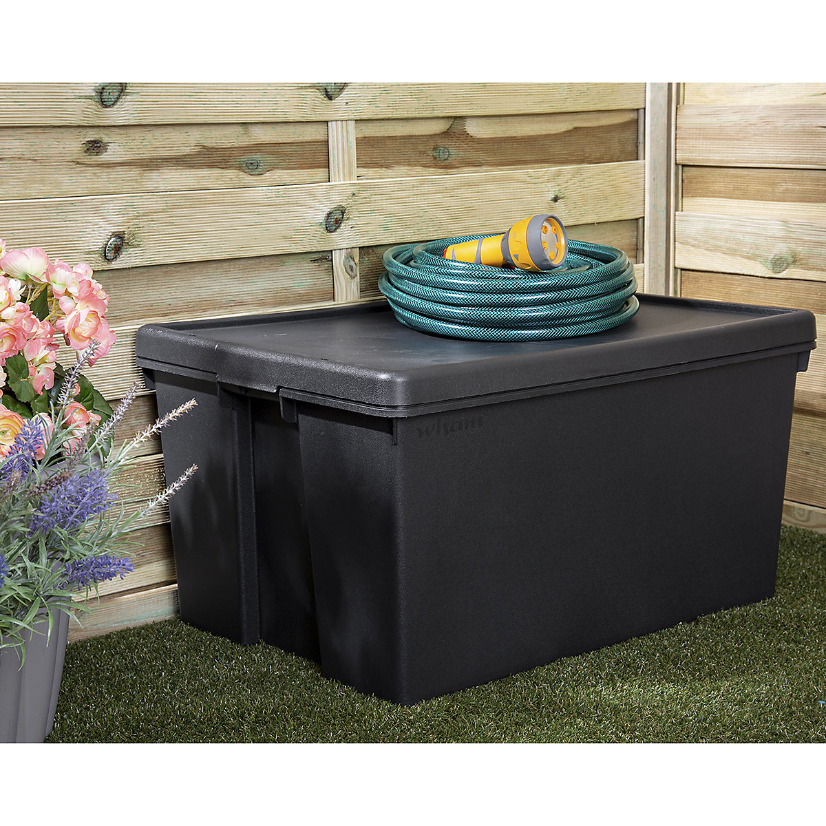 Wham Bam Heavy-Duty Recycled Storage Boxes with Lids (Product illustration 16)-15