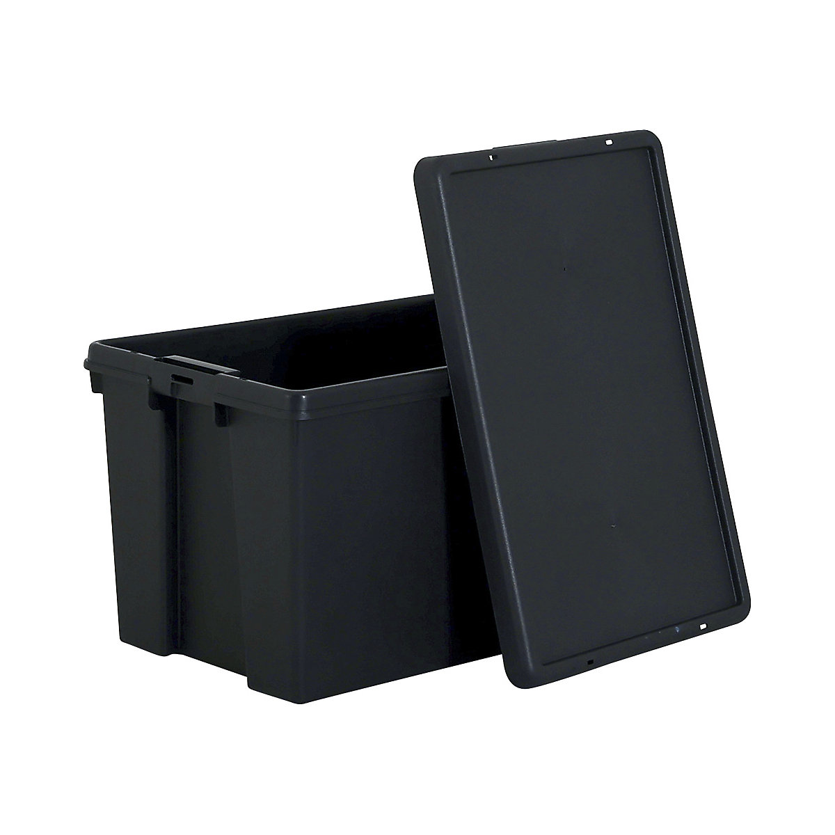 Wham Bam Heavy-Duty Recycled Storage Boxes with Lids (Product illustration 5)-4