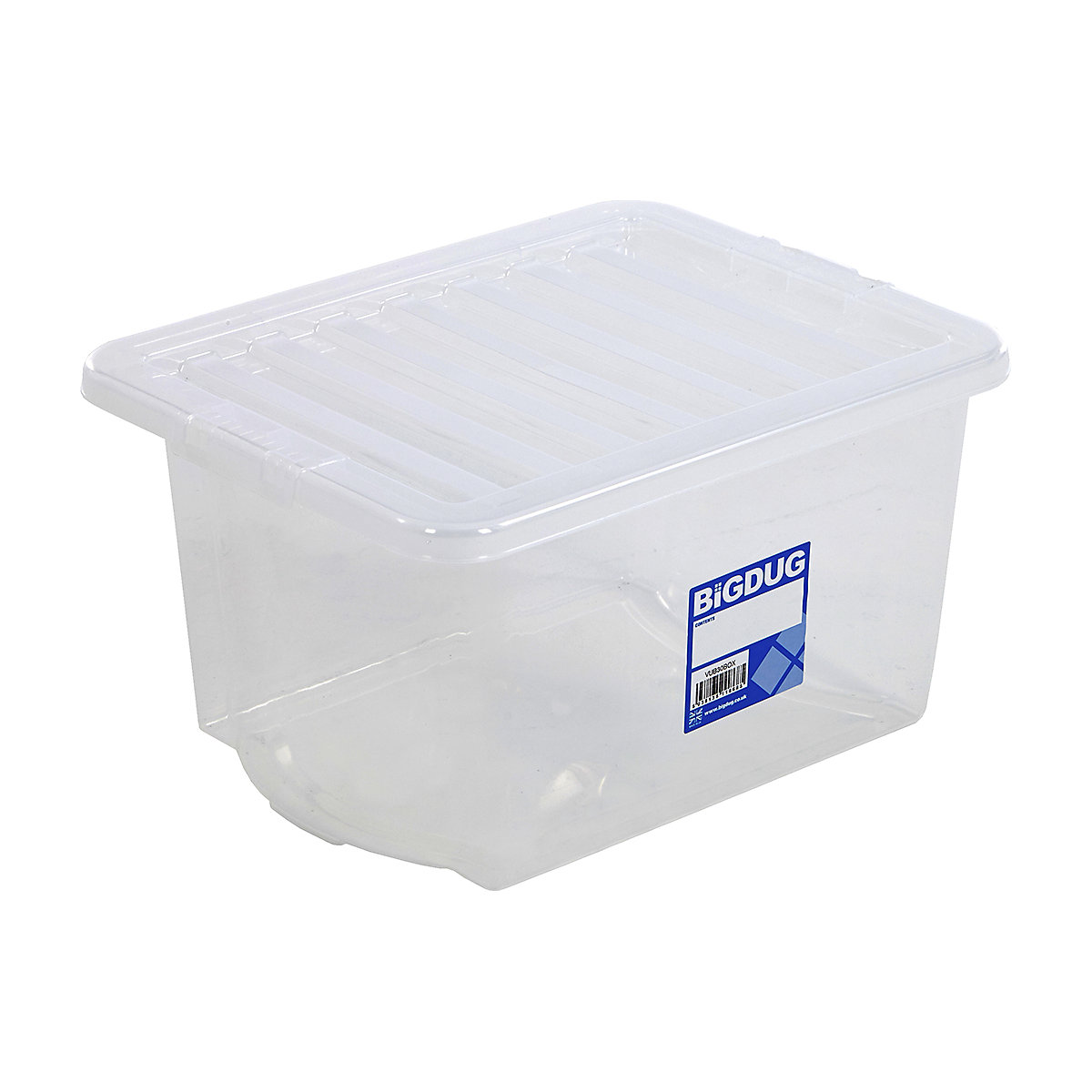 Wham Economy Plastic Boxes with Clip-on Lids