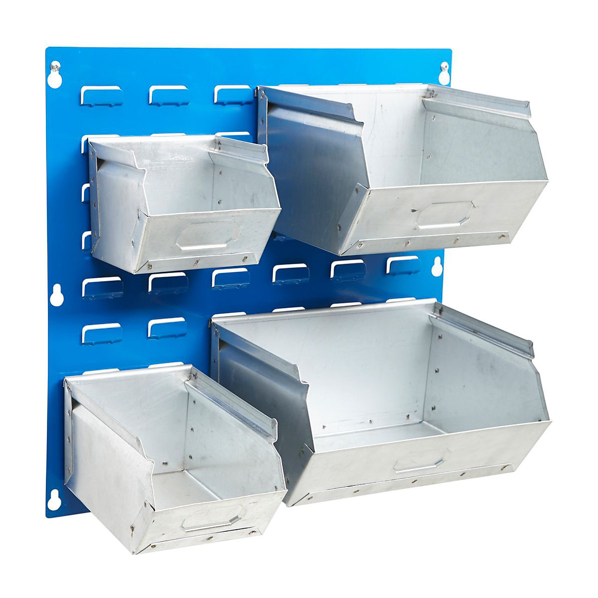 Galvanised Steel Louvre Panel Bins