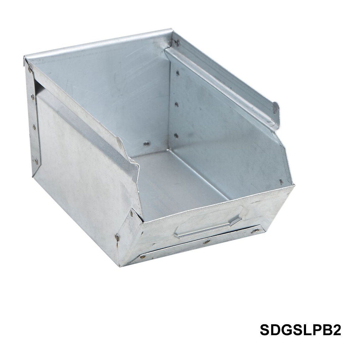 Galvanised Steel Louvre Panel Bins (Product illustration 4)-3