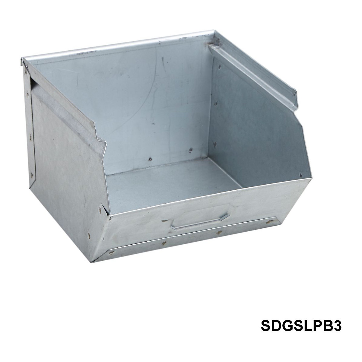 Galvanised Steel Louvre Panel Bins (Product illustration 5)-4