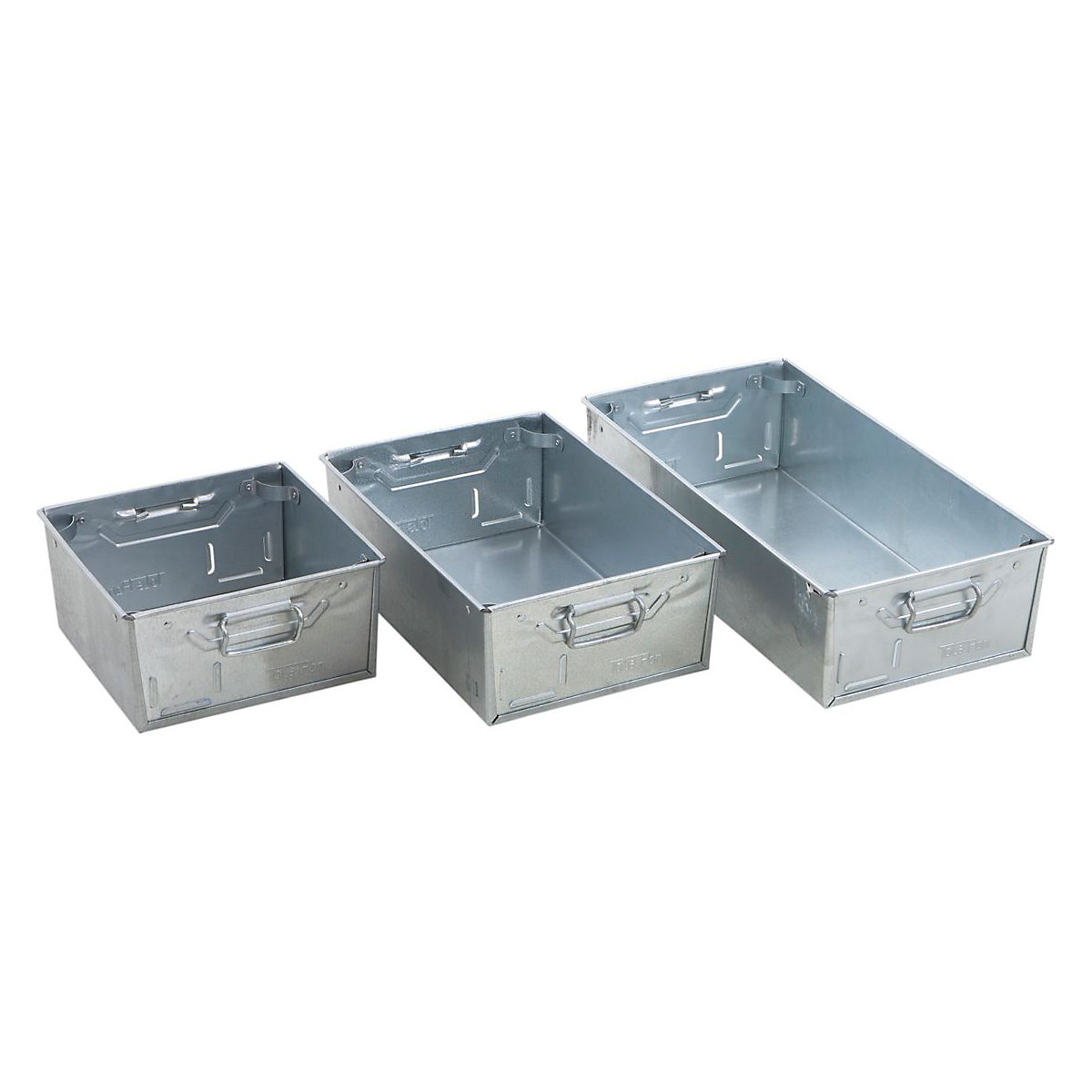 Galvanised Steel Tote Pans