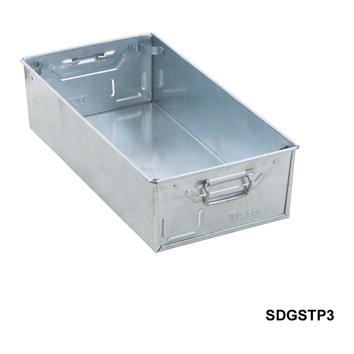 Galvanised Steel Tote Pans (Product illustration 5)-4