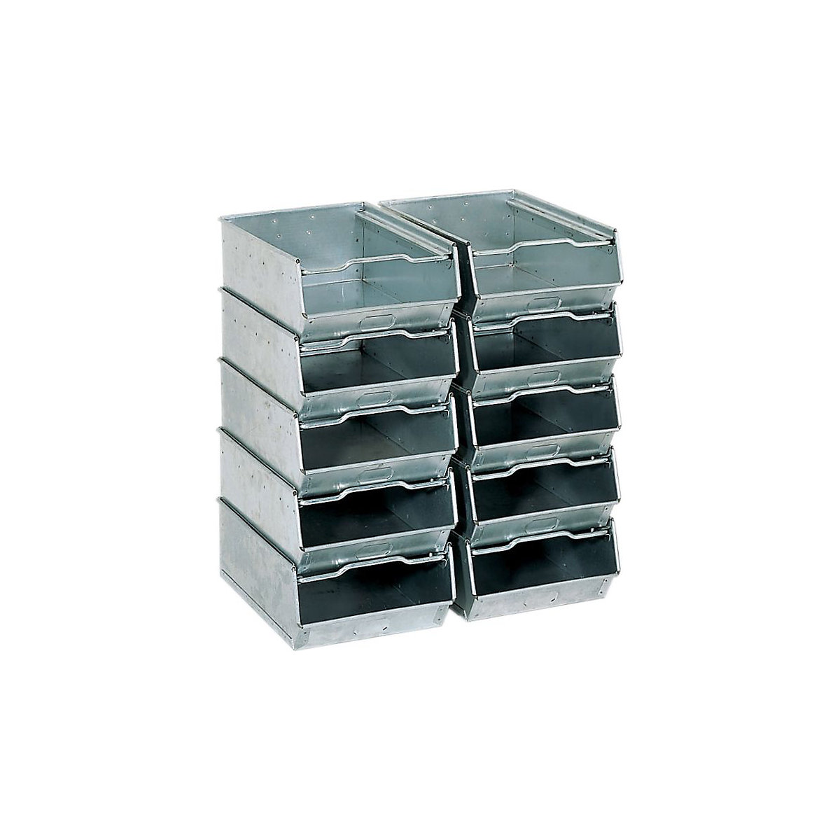Galvanised Steel Vista Bins (Product illustration 6)-5