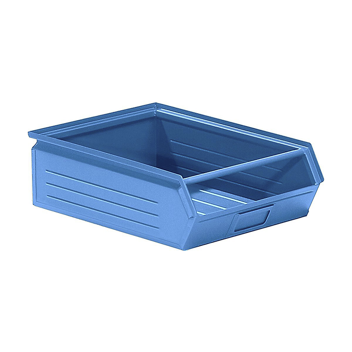 Metal Parts Bins with Blue Painted Finish