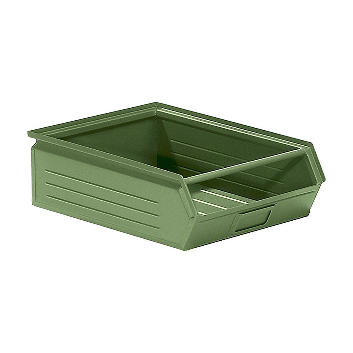 Metal Parts Bins with Green Painted Finish