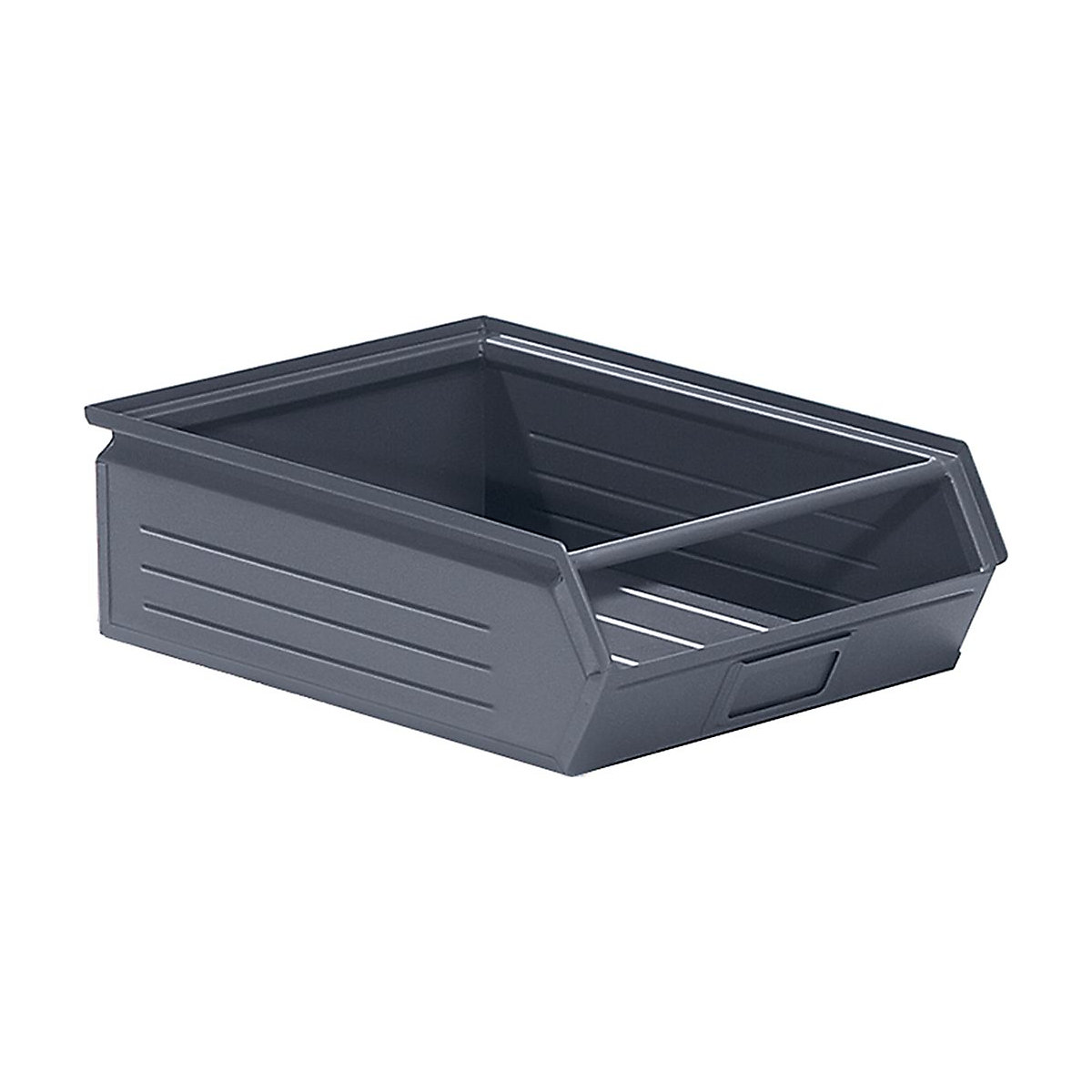 Metal Parts Bins with Grey Painted Finish