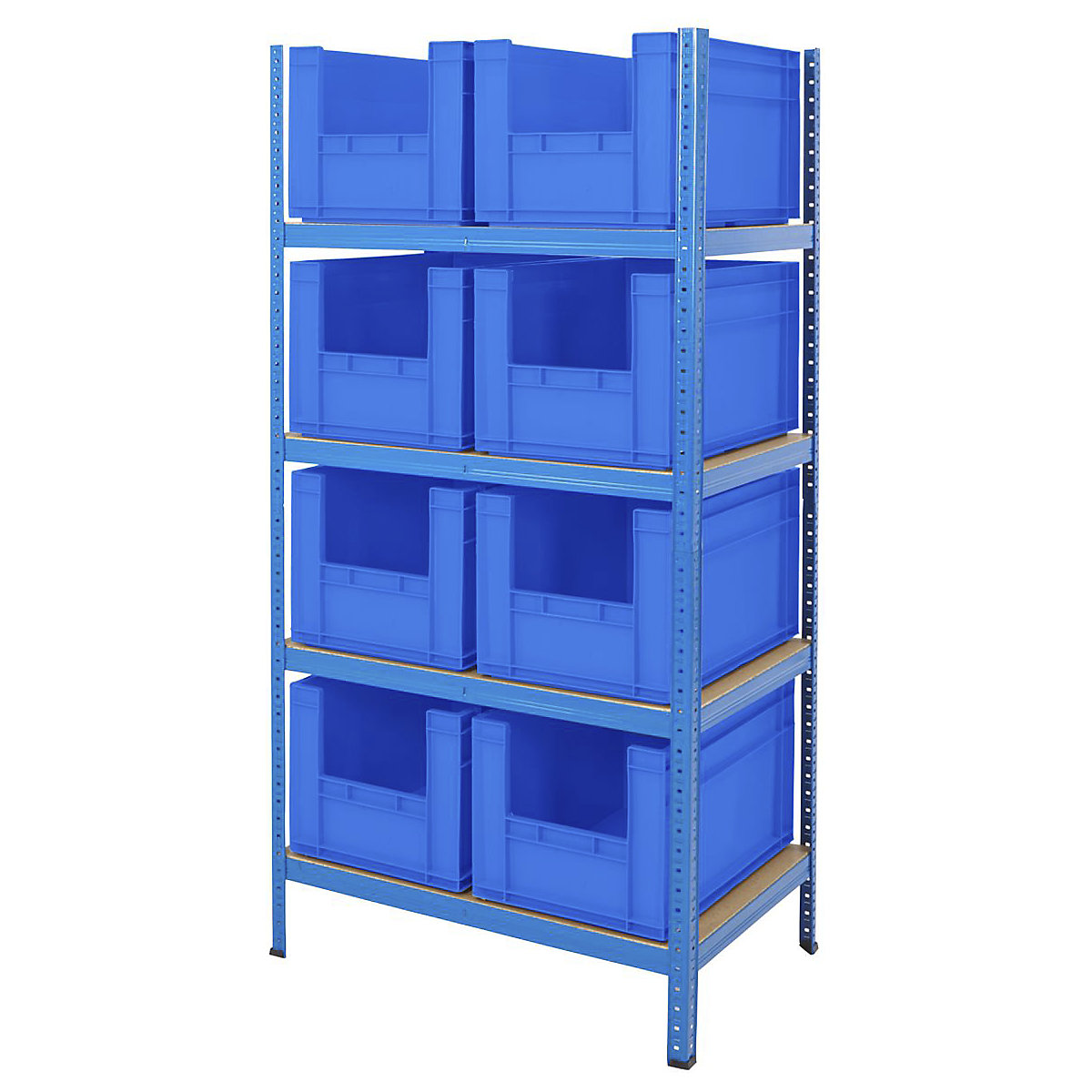 BiGDUG Essentials Euro Stacking Pick Bin Shelving Kits