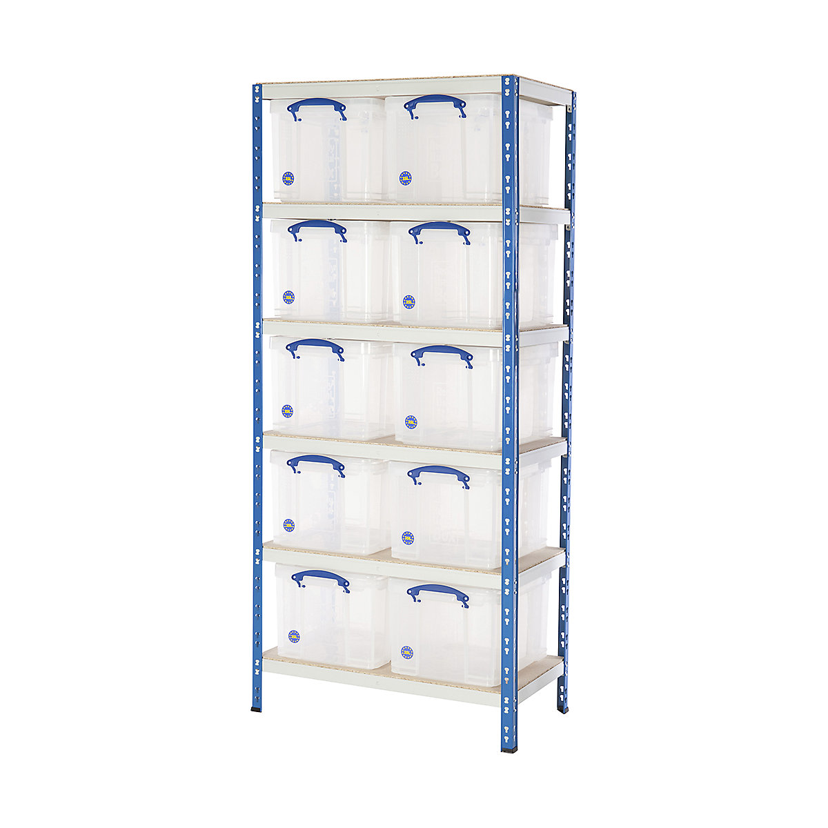 BiG340 Shelving With Really Useful Boxes (Product illustration 5)-4