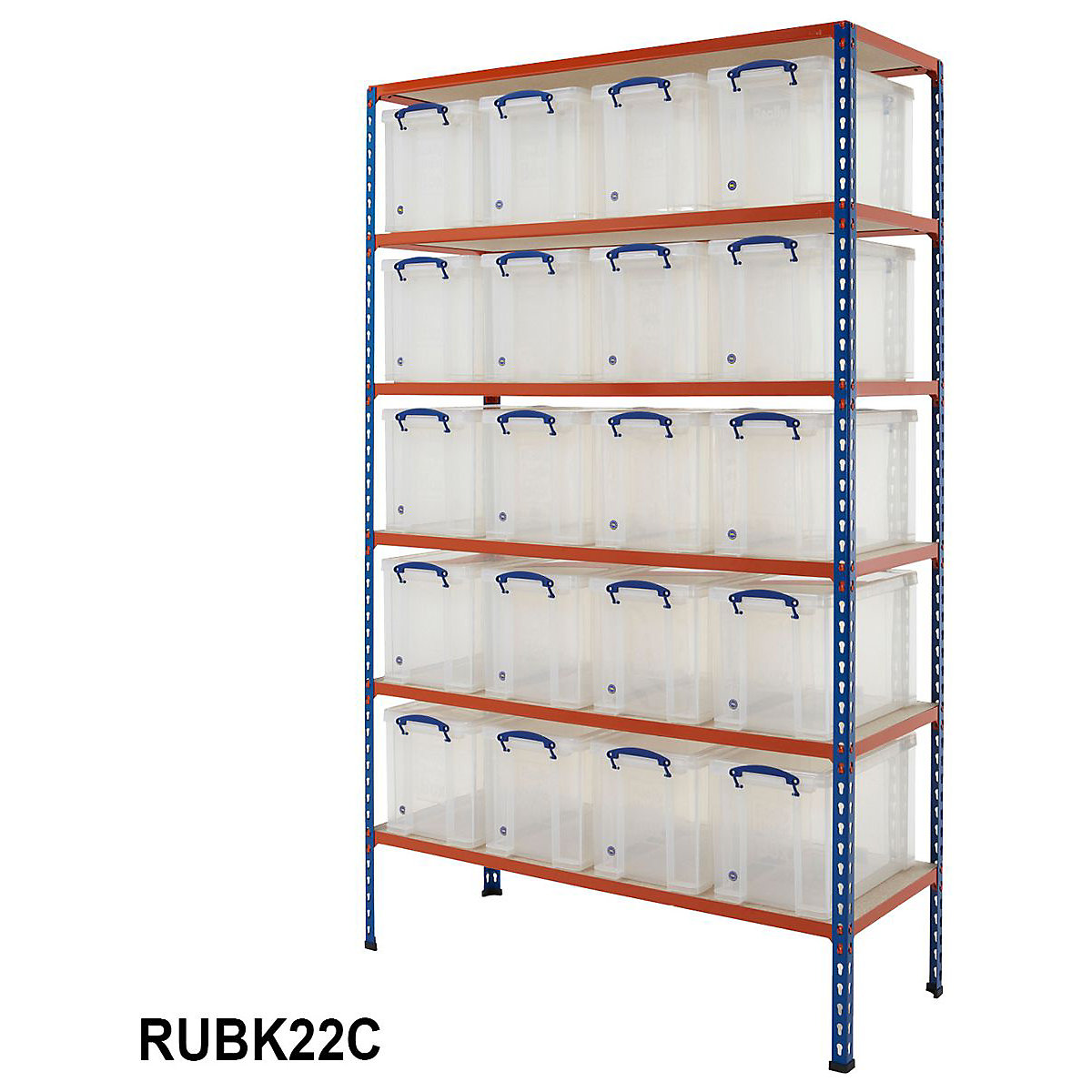 BiG340 Shelving With Really Useful Boxes (Product illustration 13)-12