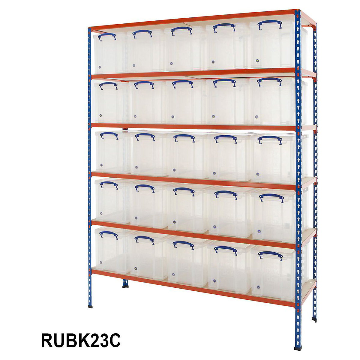 BiG340 Shelving With Really Useful Boxes (Product illustration 12)-11