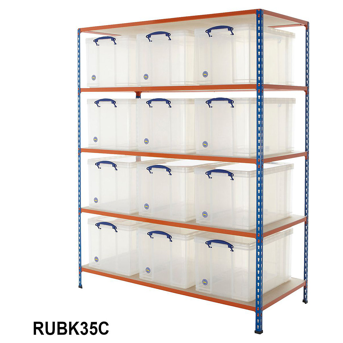 BiG340 Shelving With Really Useful Boxes (Product illustration 14)-13