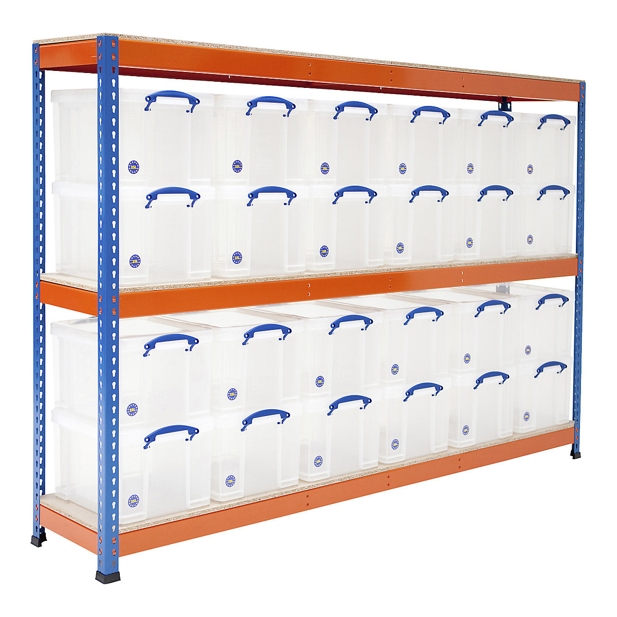 BiG400 Racking With Really Useful Boxes