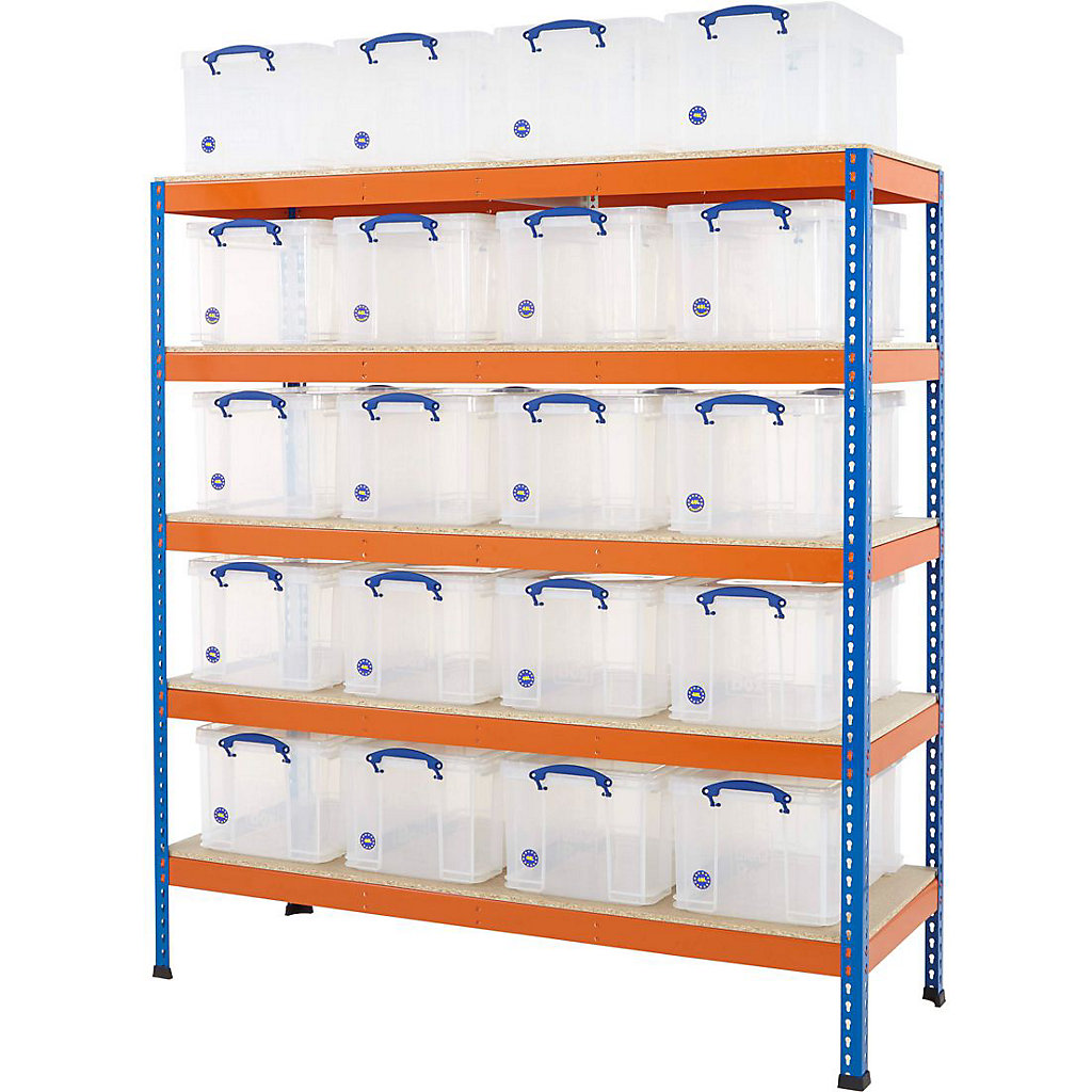 BiG400 Racking with Really Useful Boxes | BiGDUG