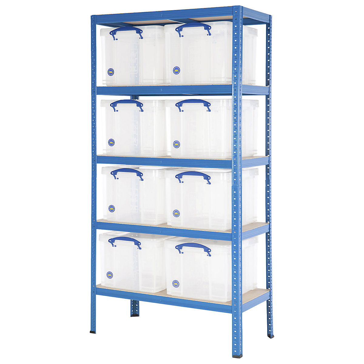 BiGDUG Essentials Shelving Kits With Really Useful Boxes