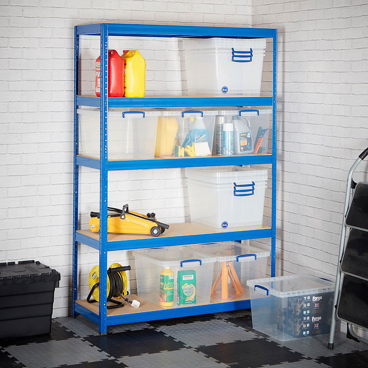 BiGDUG Essentials Shelving Kits With Really Useful Boxes (Product illustration 15)-14