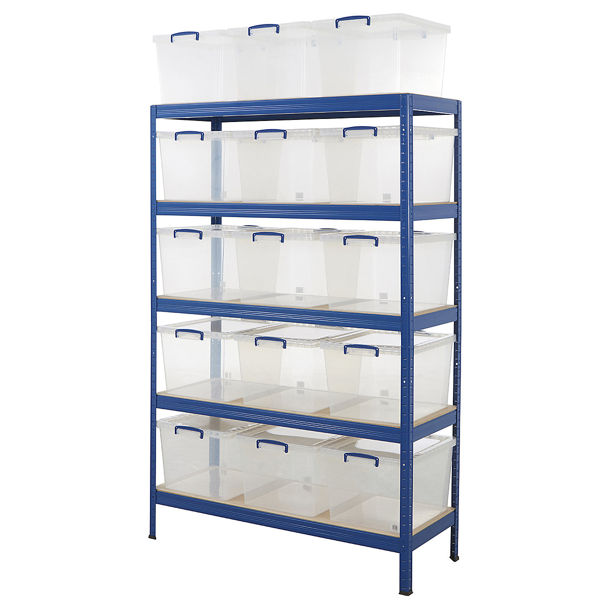 BiGDUG Essentials Shelving Kits With Really Useful Boxes