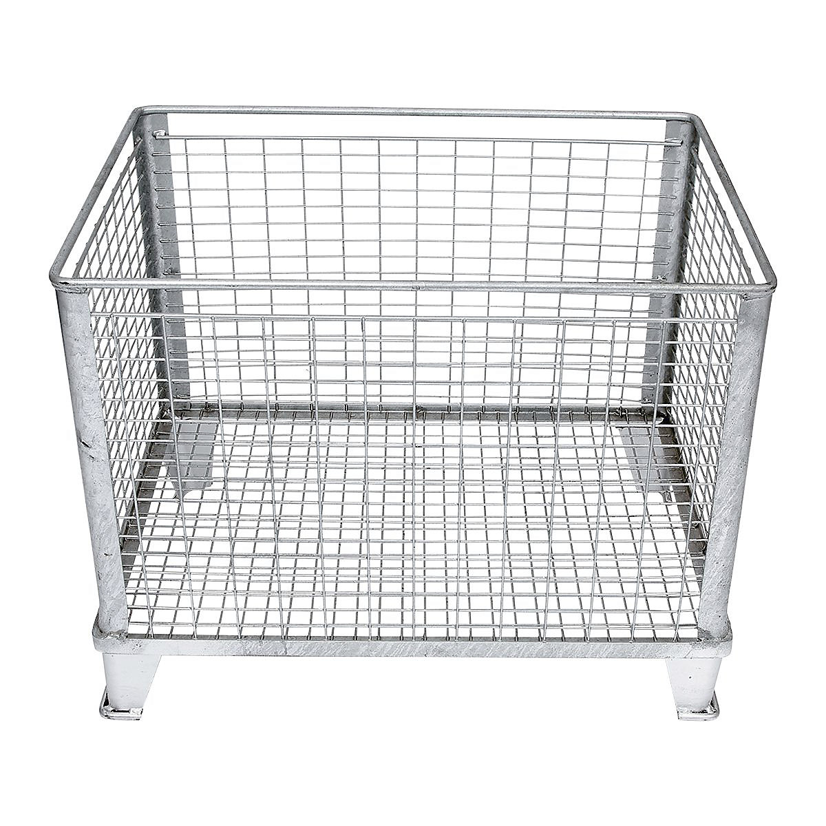Stacking Baskets with Large Mesh