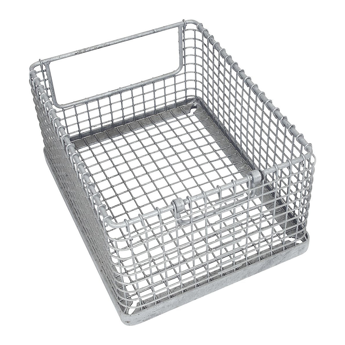 Stacking Mesh Baskets With End Openings
