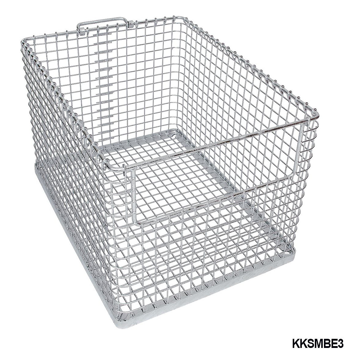 Stacking Mesh Baskets With End Openings (Product illustration 5)-4