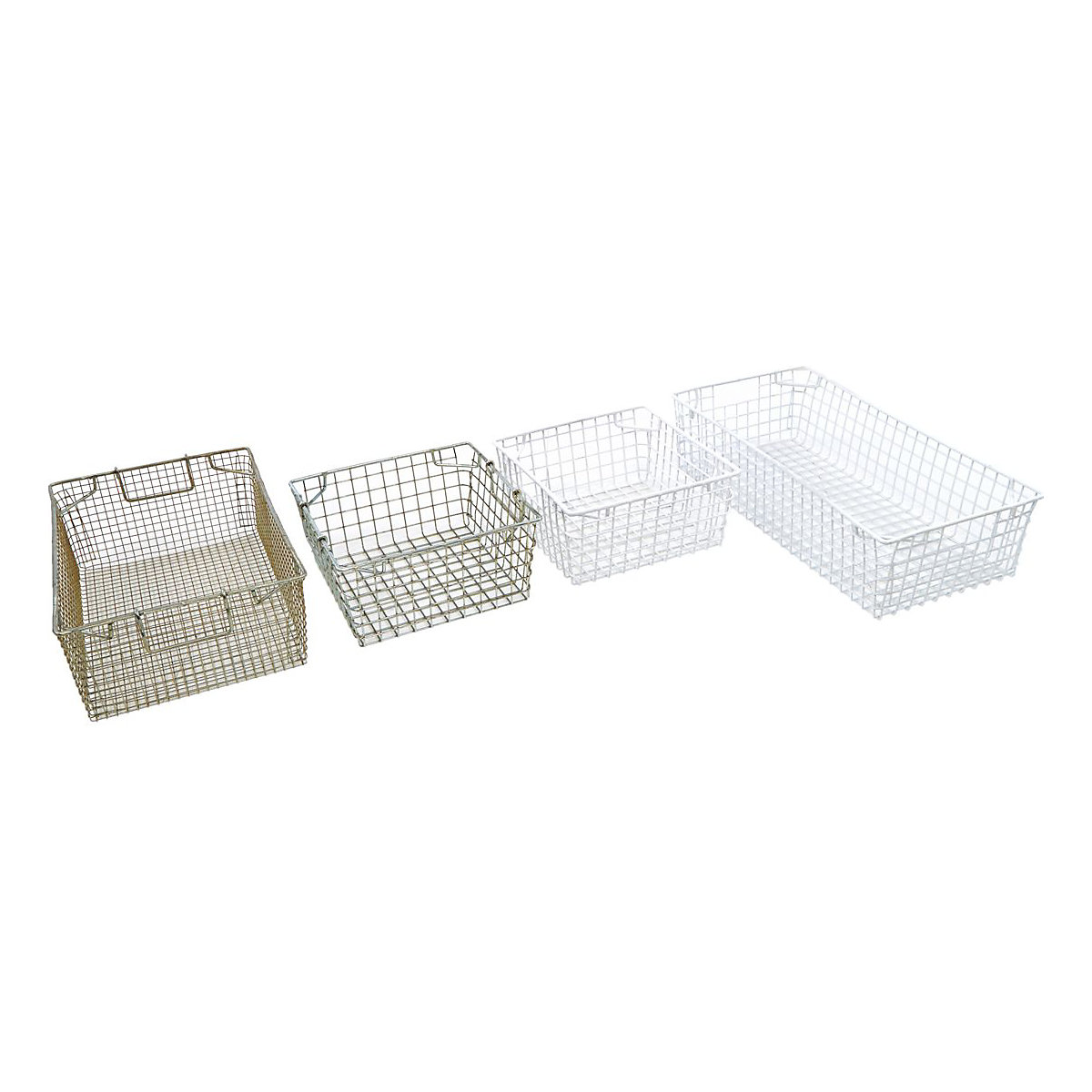 Wire Mesh Tote Baskets (Product illustration 5)-4