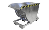 Tilting skip, narrow version