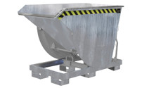 Tilting skip, narrow version